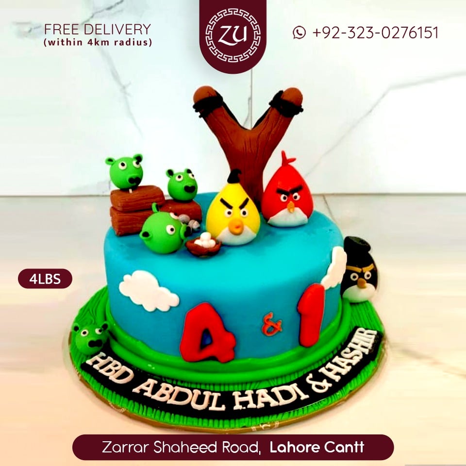 Birdday Party Cake 4-14 | Angry Birds Wiki | Fandom