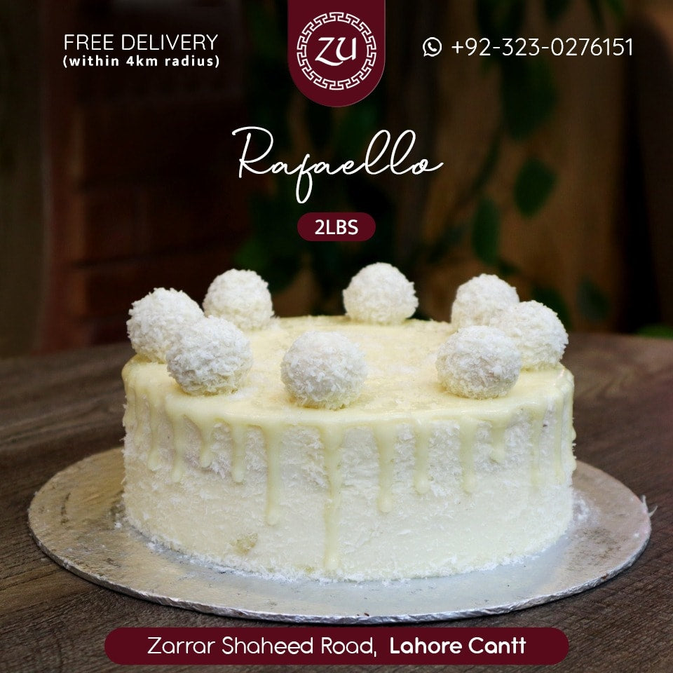 Royal Raffaello cake.. TO order... - alizas_pastry_paradise | Facebook