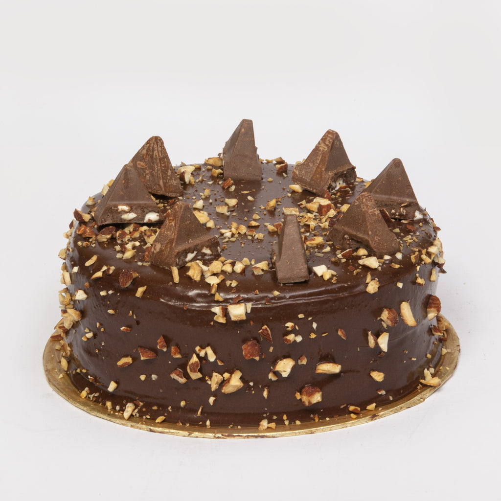 Toblerone Chocolate Cake & Daim Swedish Almond Cake Review - YouTube